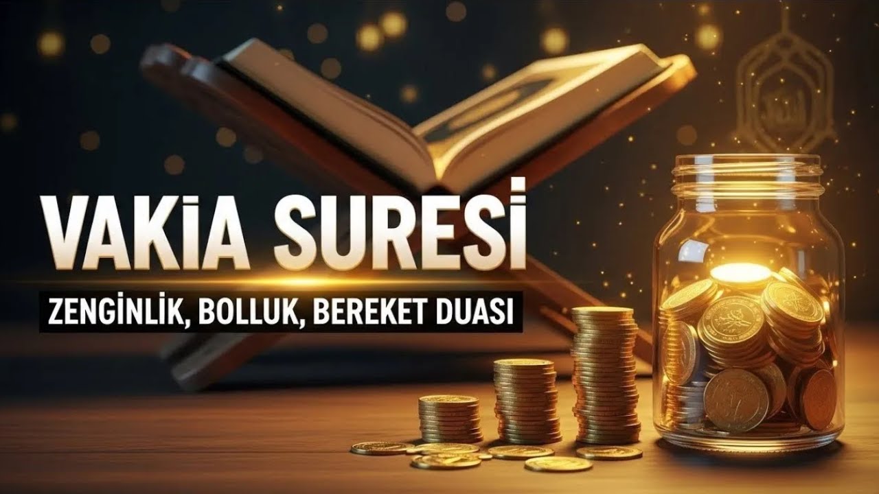 Vakıa Suresi Mucizesi – VAKIA SURESİ OKUYANA BEREKET YAĞIYOR, RIZIK AKIŞI HIZLANIYOR | KURAN DINLE