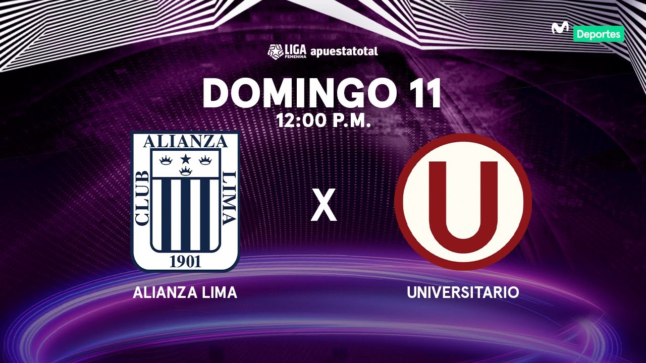 🔴 ALIANZA LIMA VS UNIVERSITARIO DE DEPORTES #ENVIVO | FECHA 8 | LIGA FEMENINA DE FÚTBOL 25⚽🏆