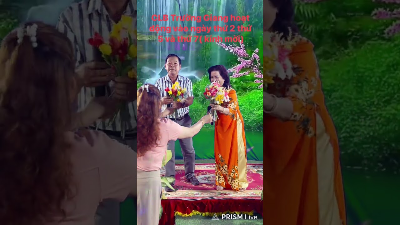 Trường Giang câu lạc bộ. Trình bày Thanh Giảng và Thúy Nho