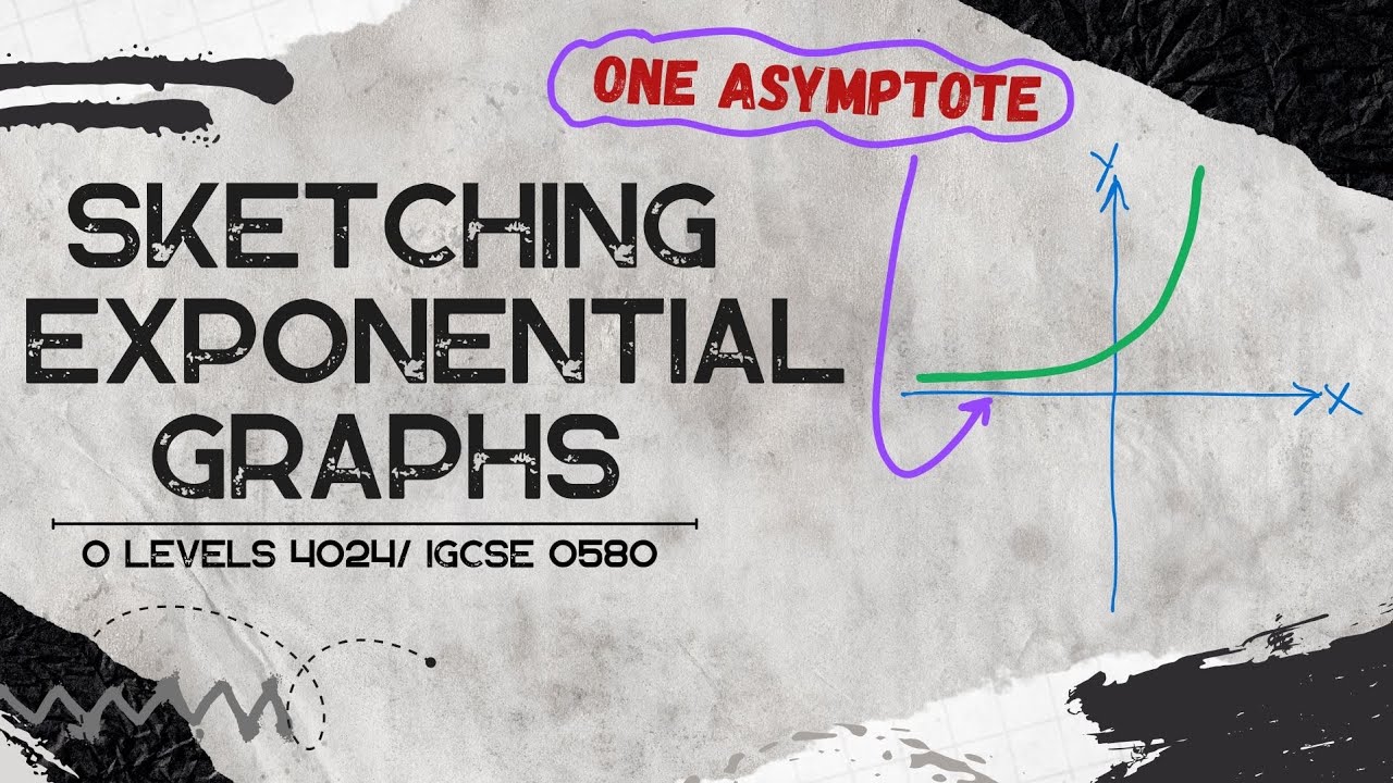 Sketching Exponential Graphs (Single Asymptote) | O Level 4024 & IGCSE 0580