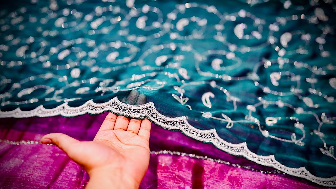 Buy Single Saree - Handwork Saree launch in Chandni Chowk | Worldwide Shipping