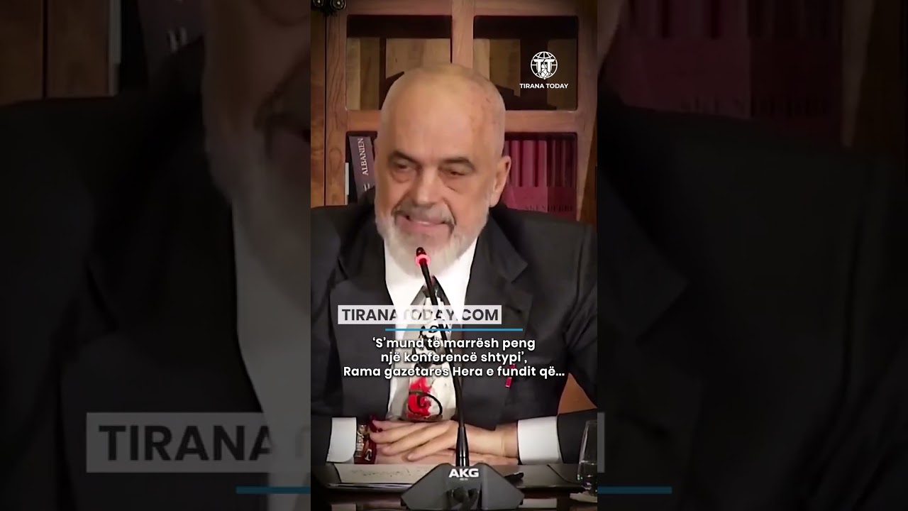 “S’mund të marrësh peng një konferencë shtypi”, Rama gazetares: Hera e fundit që…