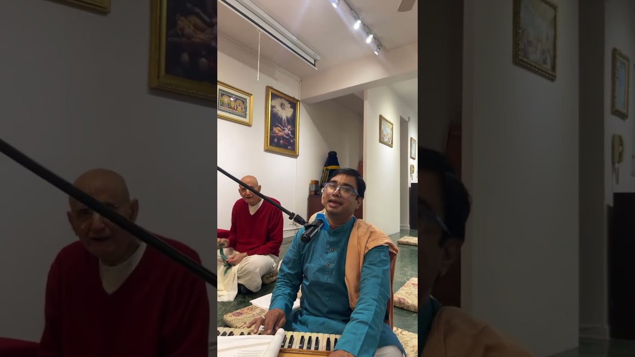 Jan 31 Kirtan by Mantosh Kumar Satapathy prabhu 