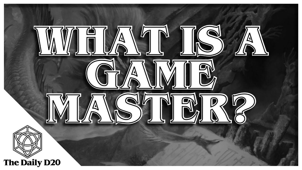 What is a Game Master? How to Run an RPG