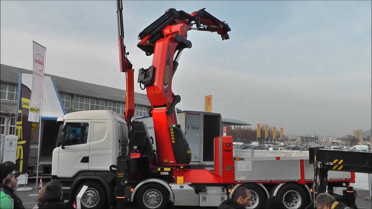 Scania R - Palfinger PK165002 TEC7 - Transport CH 2015 - Bern