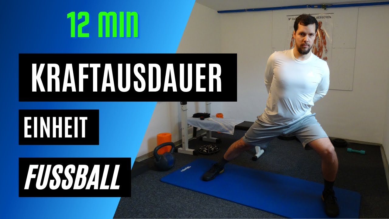 Krafttraining für Fußballer | Ohne Geräte | Home Workout Kraftausdauer