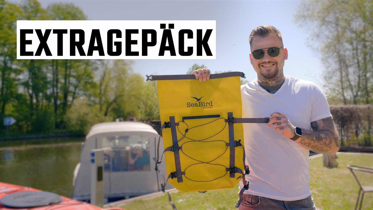 Perfekt für deine Kajaktour. Die Seabird Decktasche schützt wasserdicht deine persönlichen Dinge.
