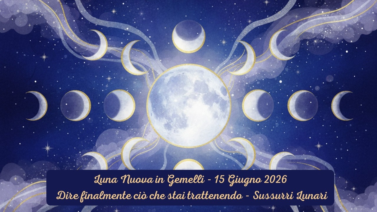 Sussurri Lunari: Luna Nuova in Gemelli 🌙✨