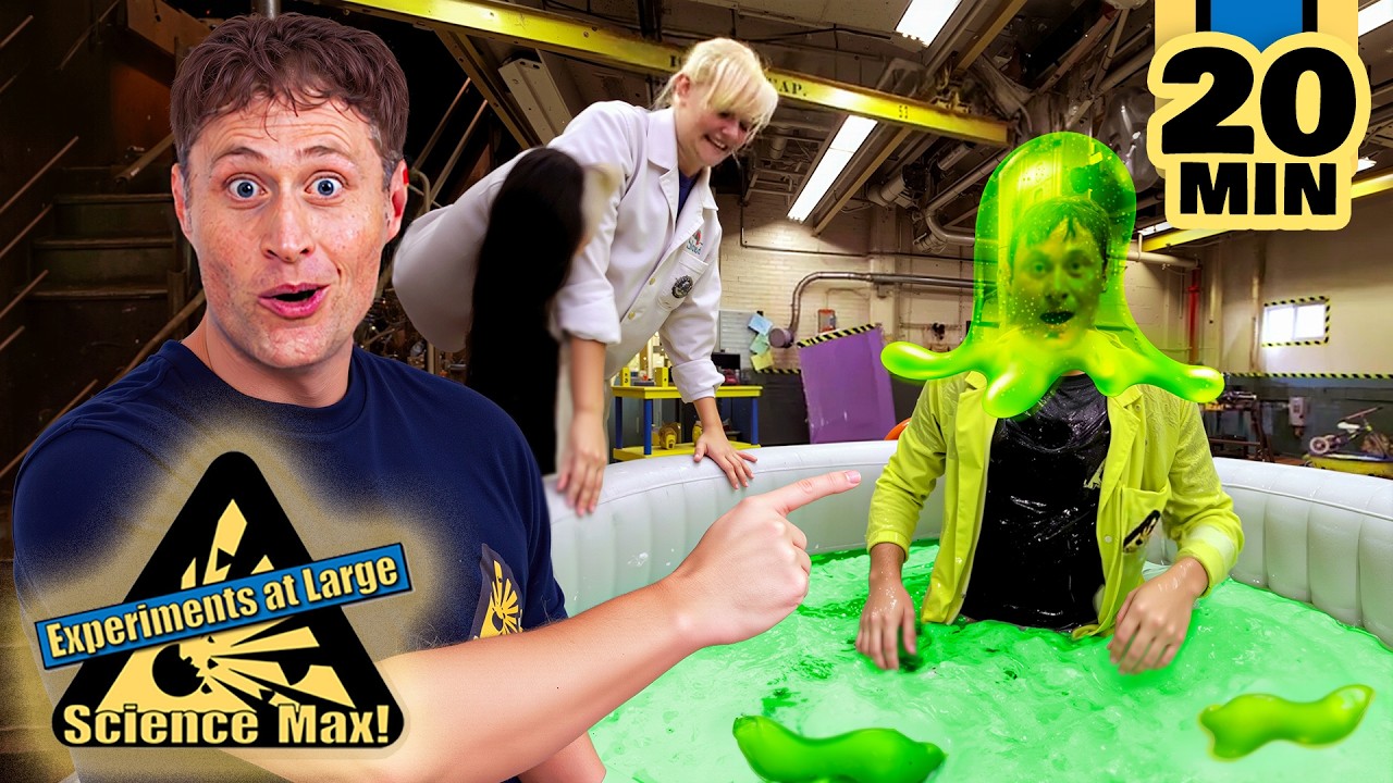 DIY SLIME + Amazing Slime Experiments | Science Max | Scholastic After School
