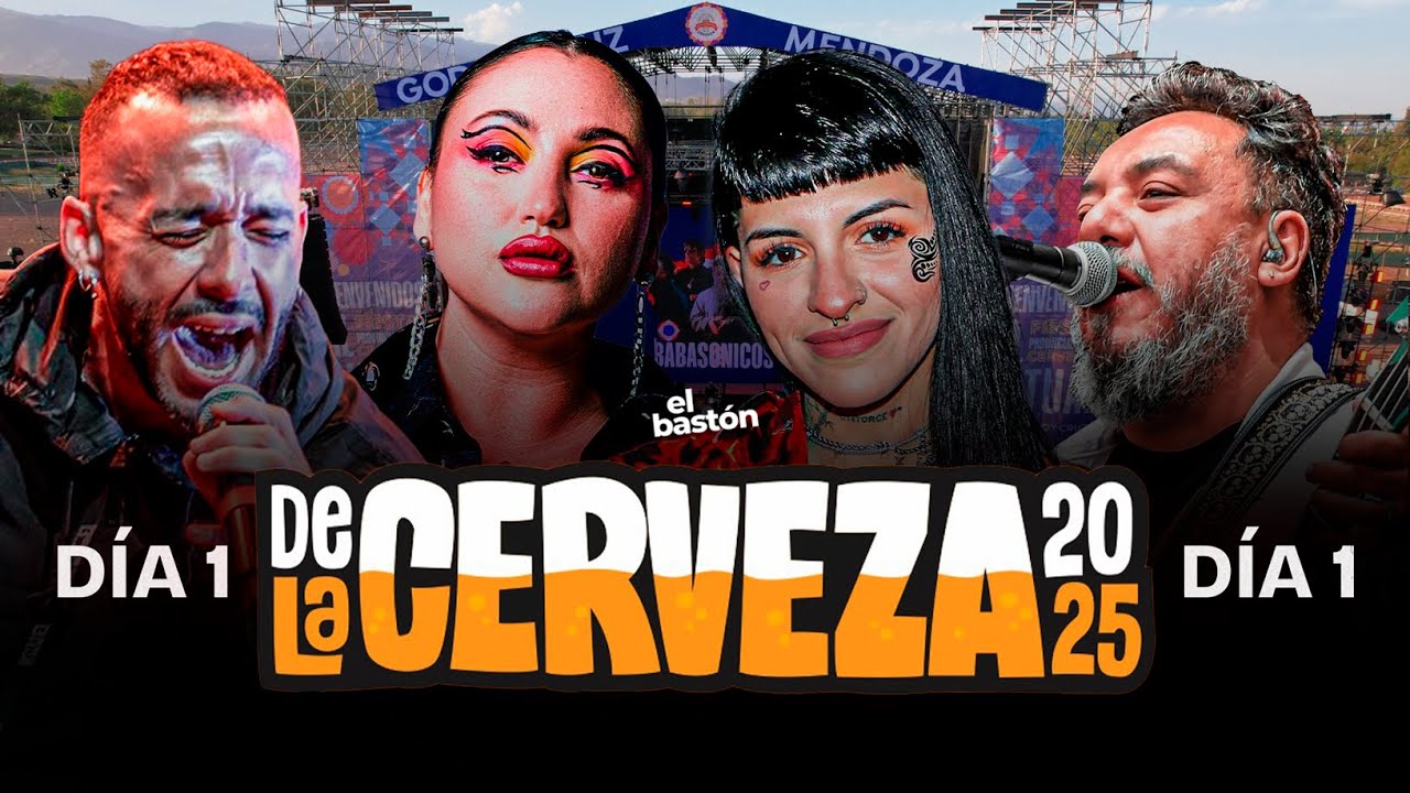 FIESTA PROVINCIAL DE LA CERVEZA 2025 I LA KONGA, MOLOTOV, CAZZU Y DJ MAMI EN VIVO