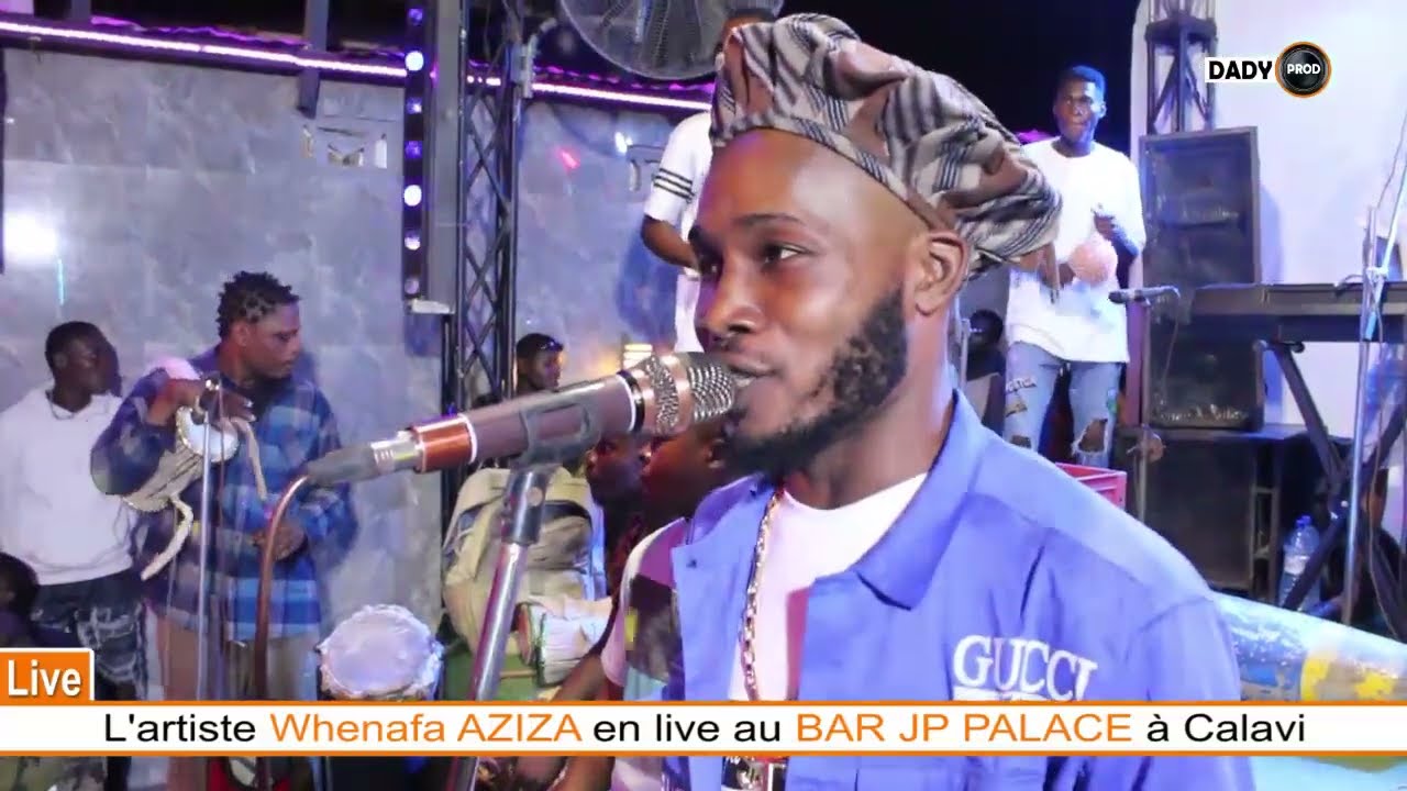 WHENAFA AZIZA en Live au Bar JP PALACE à Calavi