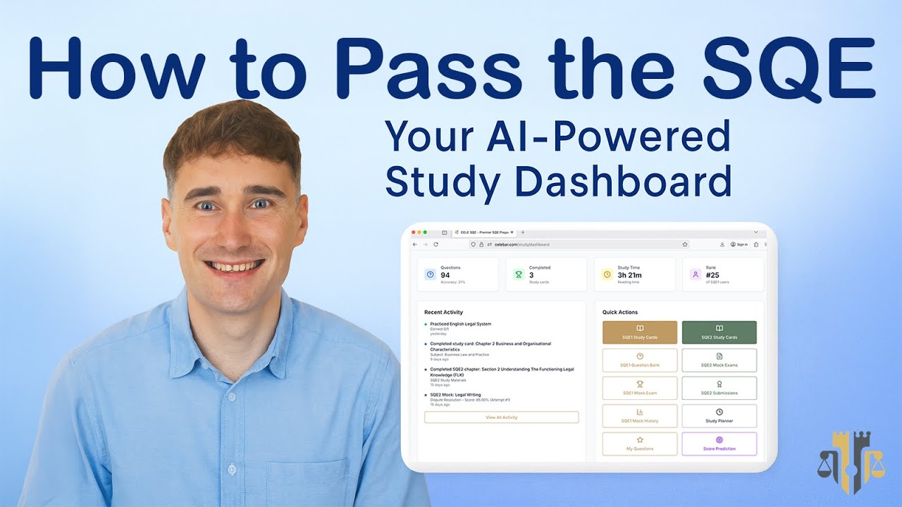 How to Pass the SQE with CELE&rsquo;s All-New Smart Study Platform (Full Demo)
