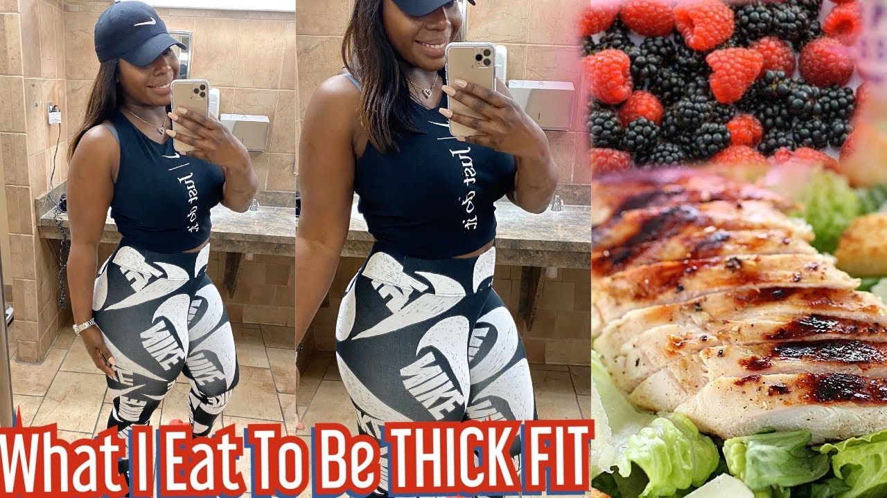 THICK FIT! What I eat in a day! Quick and Cheap Meal Prep Ideas!