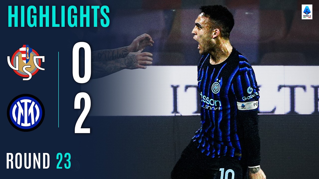 CREMONESE-INTER | HIGHLIGHTS | Lautaro Continues Scoring Streak | Serie A 2025/26