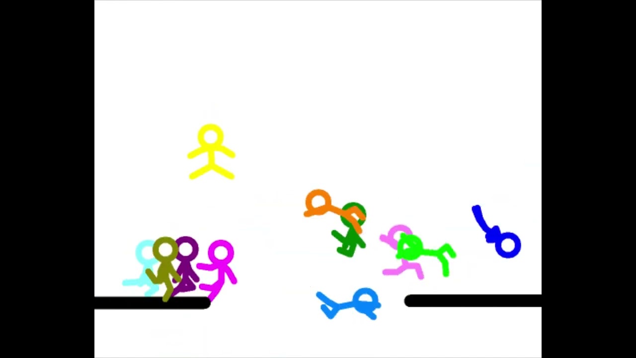 stick death maze stage1 :  start dash