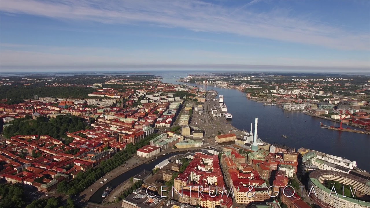 GÖTEBORG FRÅN OVAN - BARA GÖTEBORG