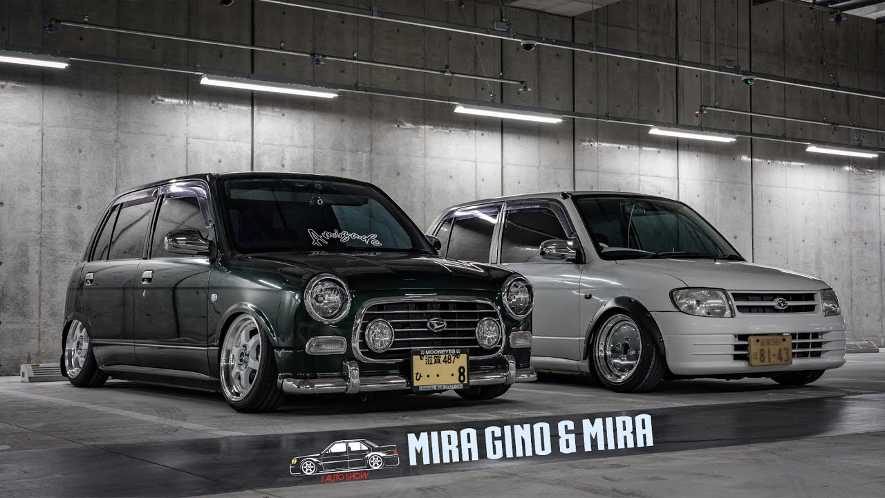 cinematic Daihatsu Mira & Mira GINO L700 underground garage