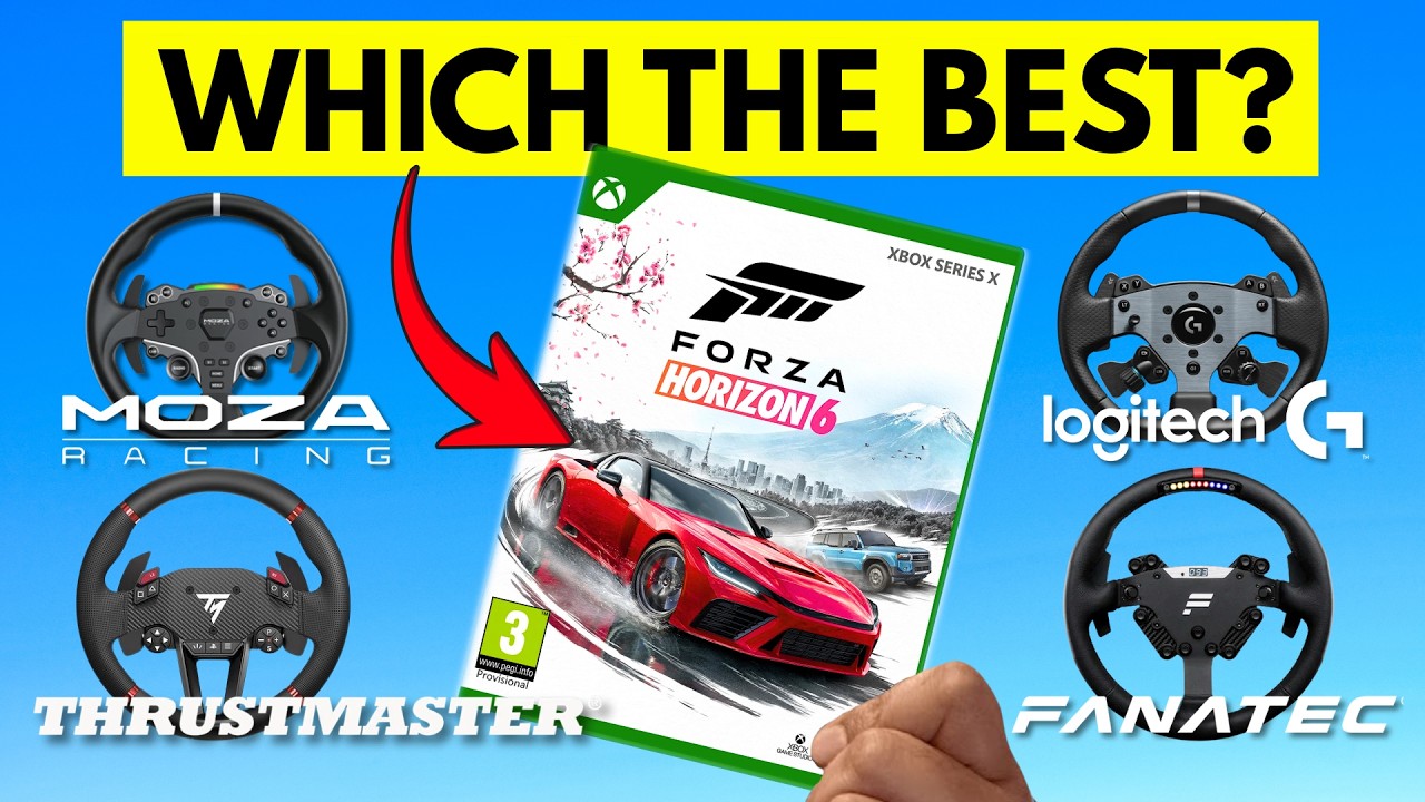 I Tested HUNDREDS* Of Wheels On Forza Horizon 6 (Moza, Logitech, Fanatec, Thrustmaster)