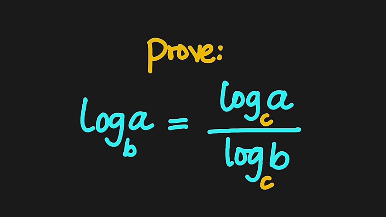 Laws of Logarithm | Change of base
