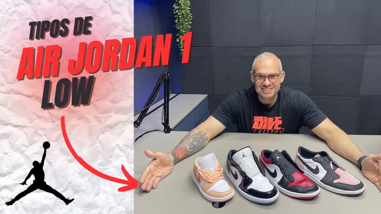 AIR JORDAN 1 LOW : todas as diferenças