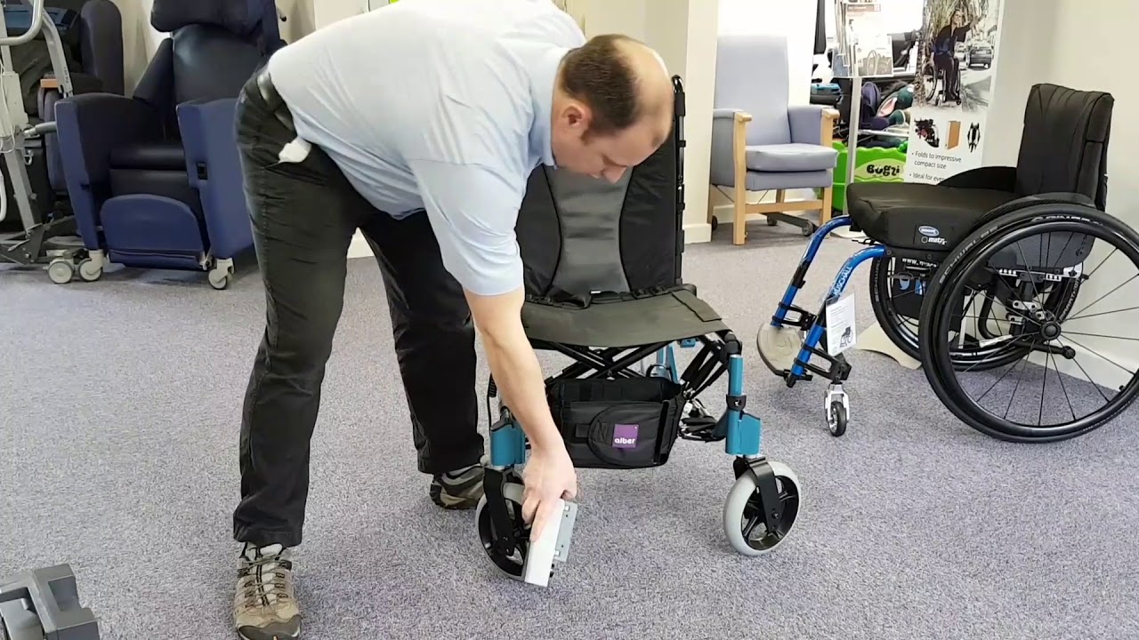 Demo of the Invacare Action  4 Esprit
