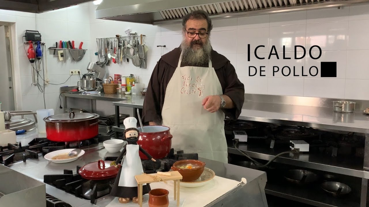 Caldo de pollo. Cocina Franciscana. Santo Espíritu del Monte. Gilet. Valencia