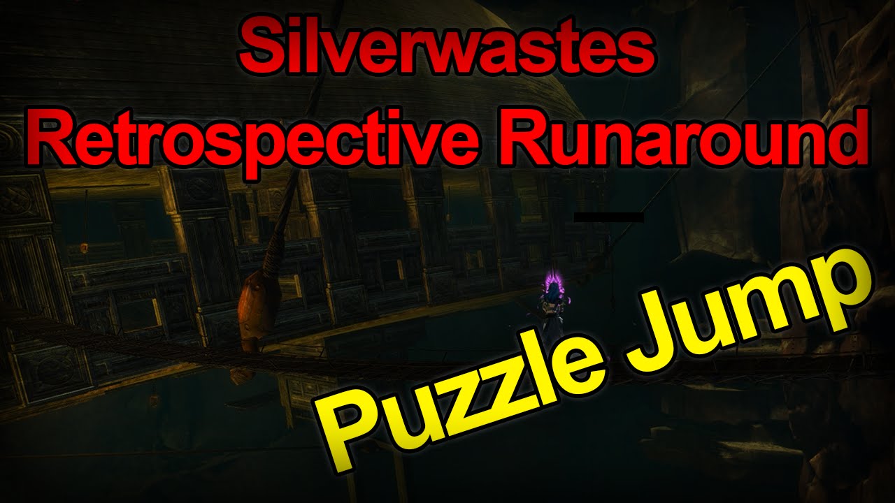 Guild Wars 2 - Silverwaste Jumping Puzzle Guide [Commentary]