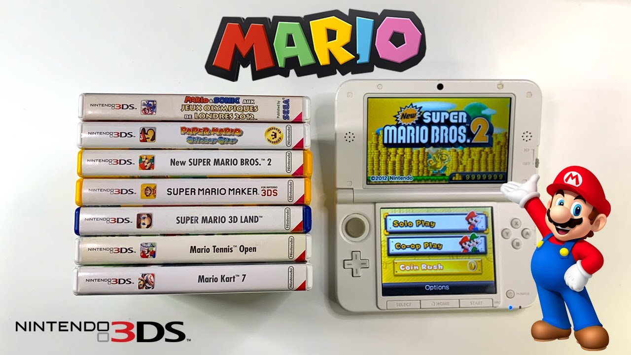 My Favorite Mario Games on Nintendo 3DS