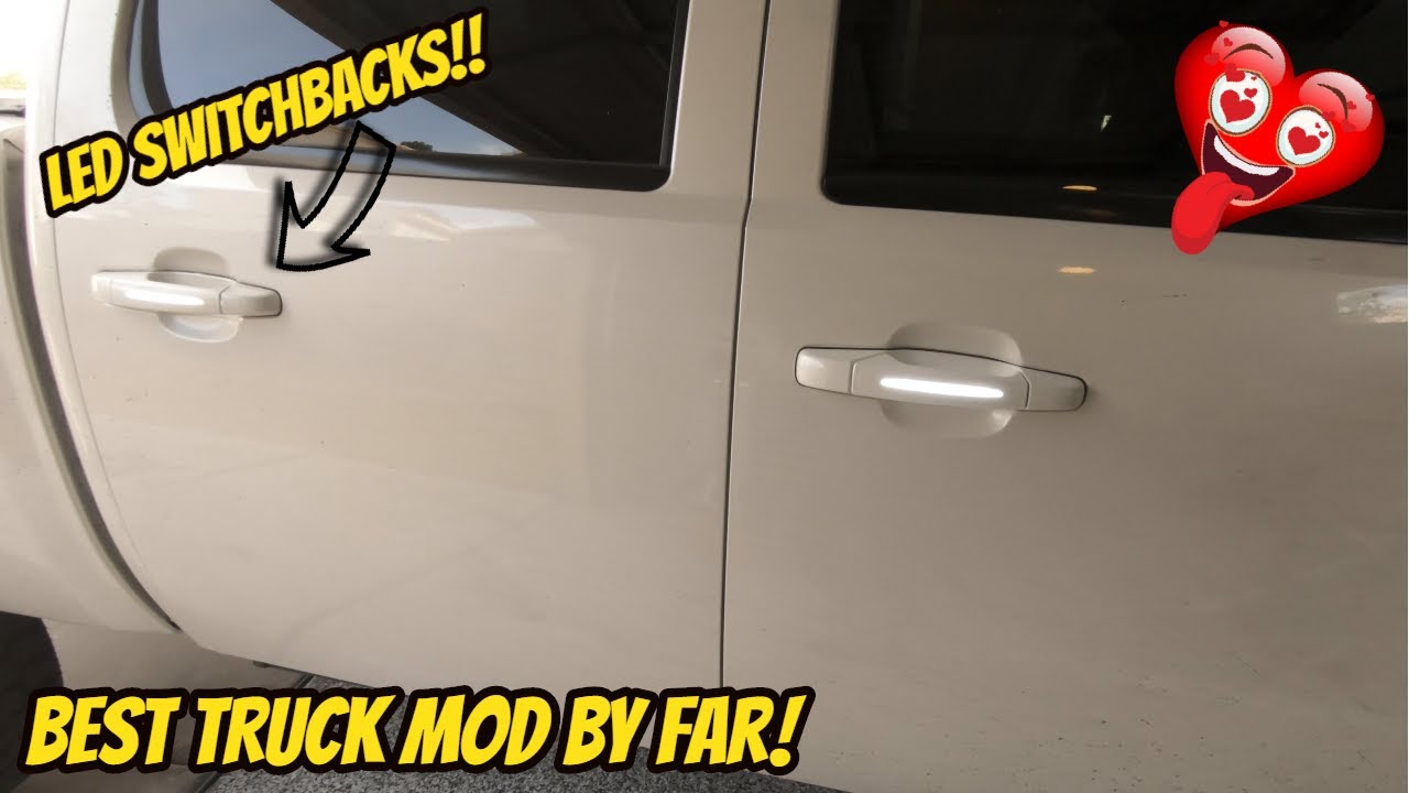 Replacing Door Handles on Silverado - LED Switchback Handles - Part2