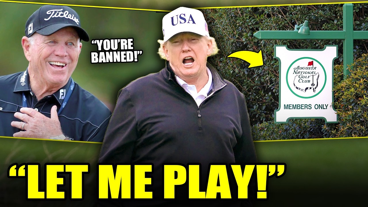 Трампа ЗАПРЕТИЛА ЛЕГЕНДА PGA В ЖЕСТОКОЙ РЕЗУЛЬТАТЕ.