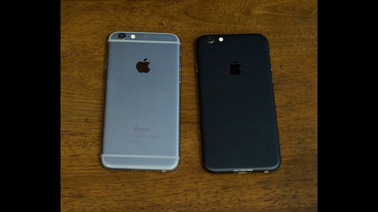 Carbon Black Apple iPhone 6 From Colorware