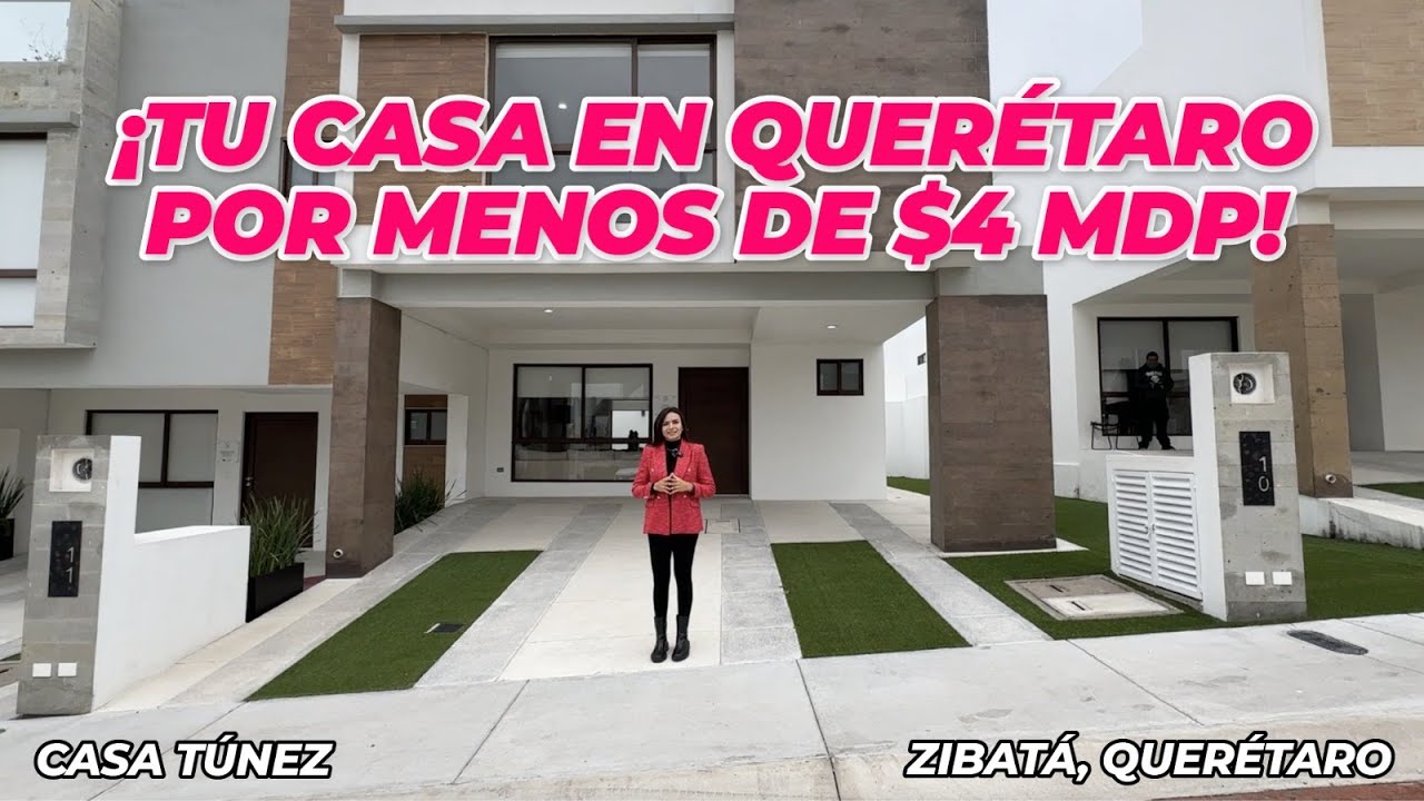 &iexcl;Tu CASA en QUER&Eacute;TARO por MENOS de $4 MDP! | Zibat&aacute;, Quer&eacute;taro