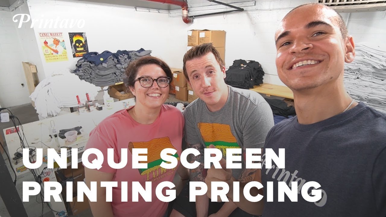 Shop Tour With Tonic Studios | Unique Screen Printing Pricing and 180% Growth