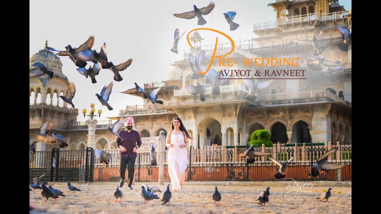 Best 2022 Best pre wedding #jaipur Avjyot & Ravneet 4k  Rajveer photography ludhiana 90234-44441