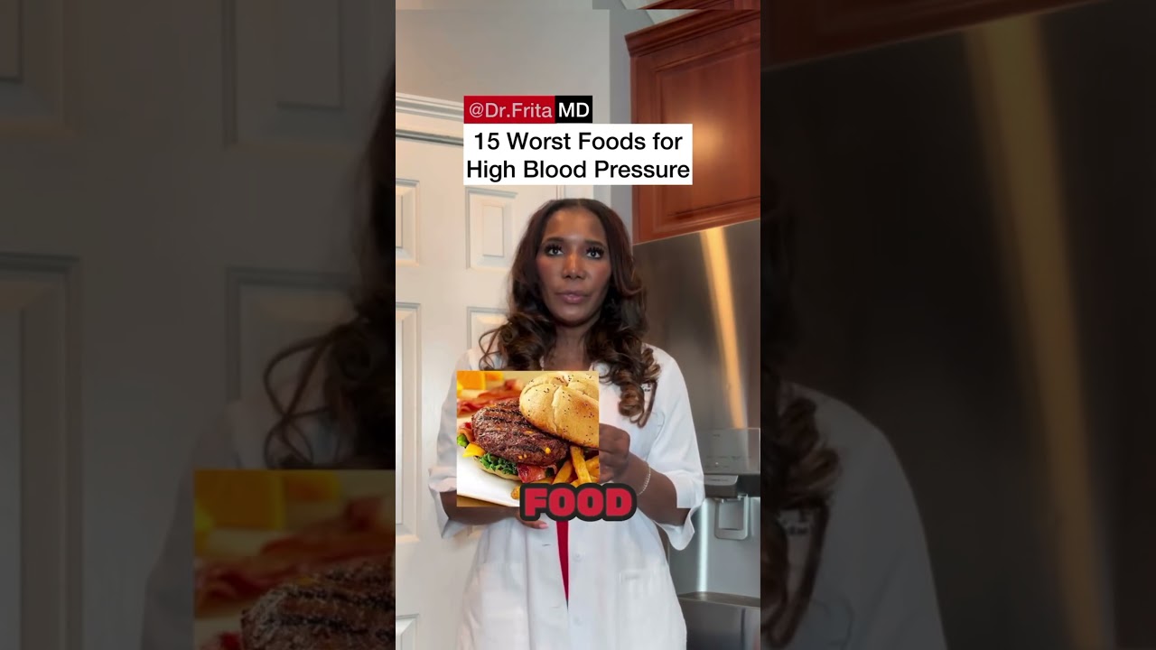 Stop Eating These! - 15 Horrible Foods For High Blood Pressure!