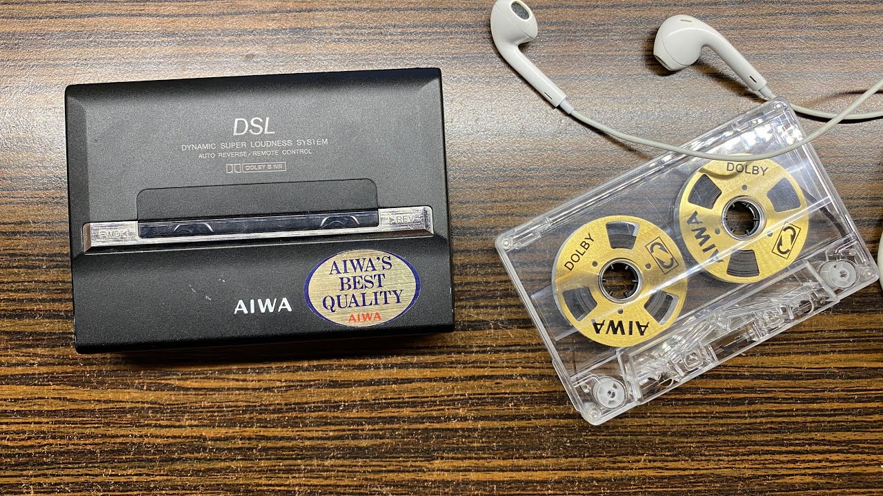 Aiwa HS-P505 mk2 walkman - cassette player repair fix #diy #repair E0011