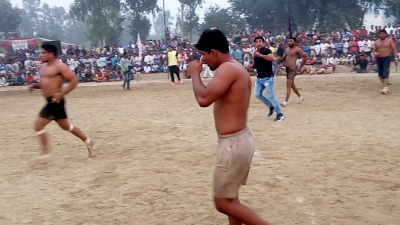 Kharak jattan vs. jakhouli, bastali kabaddi torunament