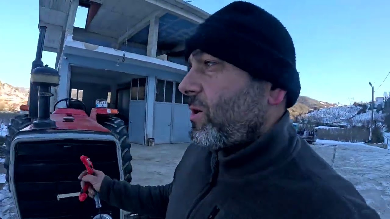 Traktörü Kaça aldım / Massey Ferguson Traktör İnceleme  / Sabah Buz gibi Havada Bolat ile işe Gittim