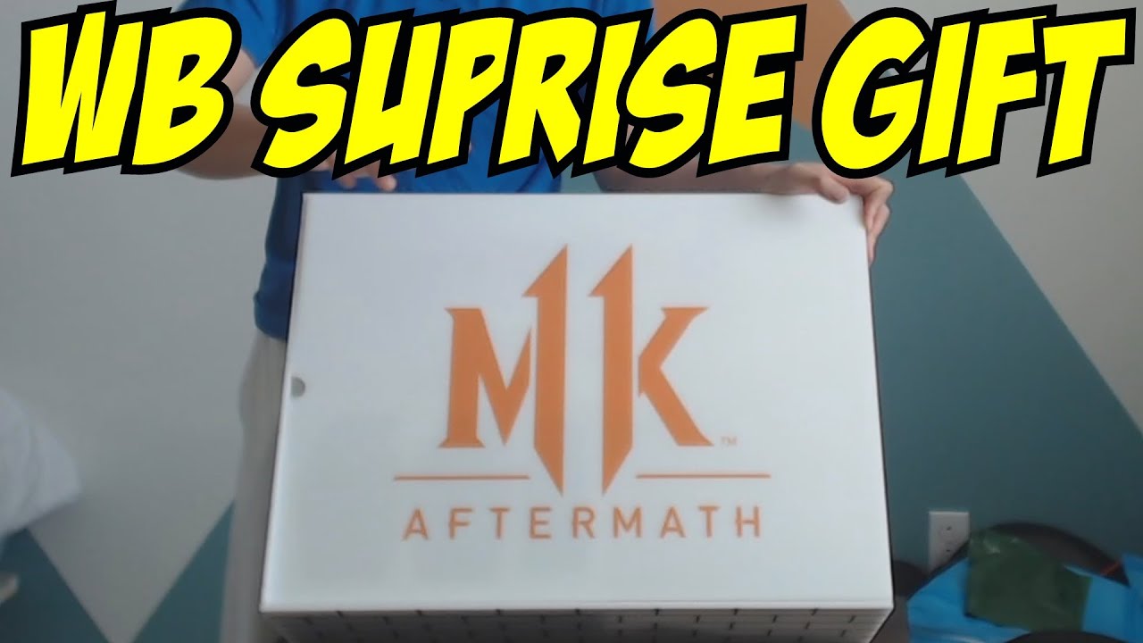 WB Sent me a Mortal Kombat 11 Aftermath Surprise Gift