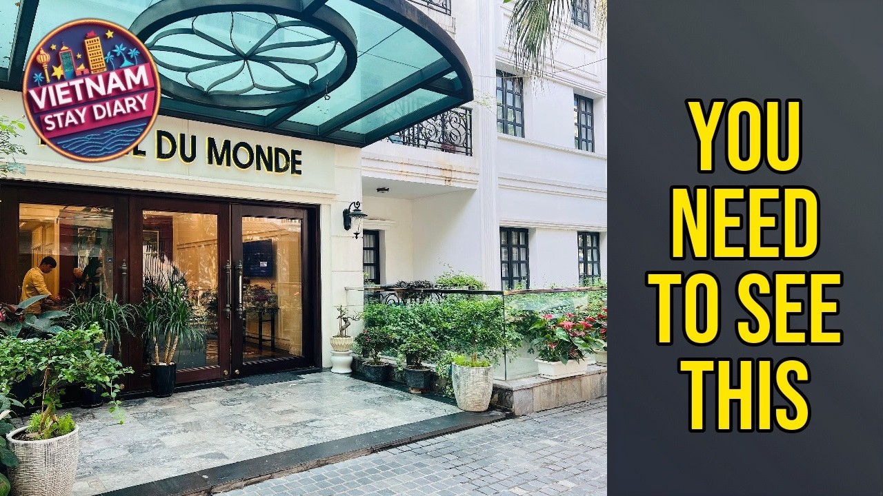 Hotel du Monde - You Need to See This | Hanoi, Vietnam🌟