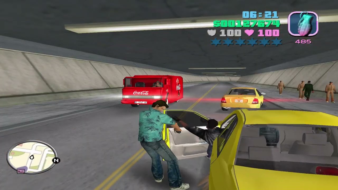 GTA Vice City Fast Car Ride