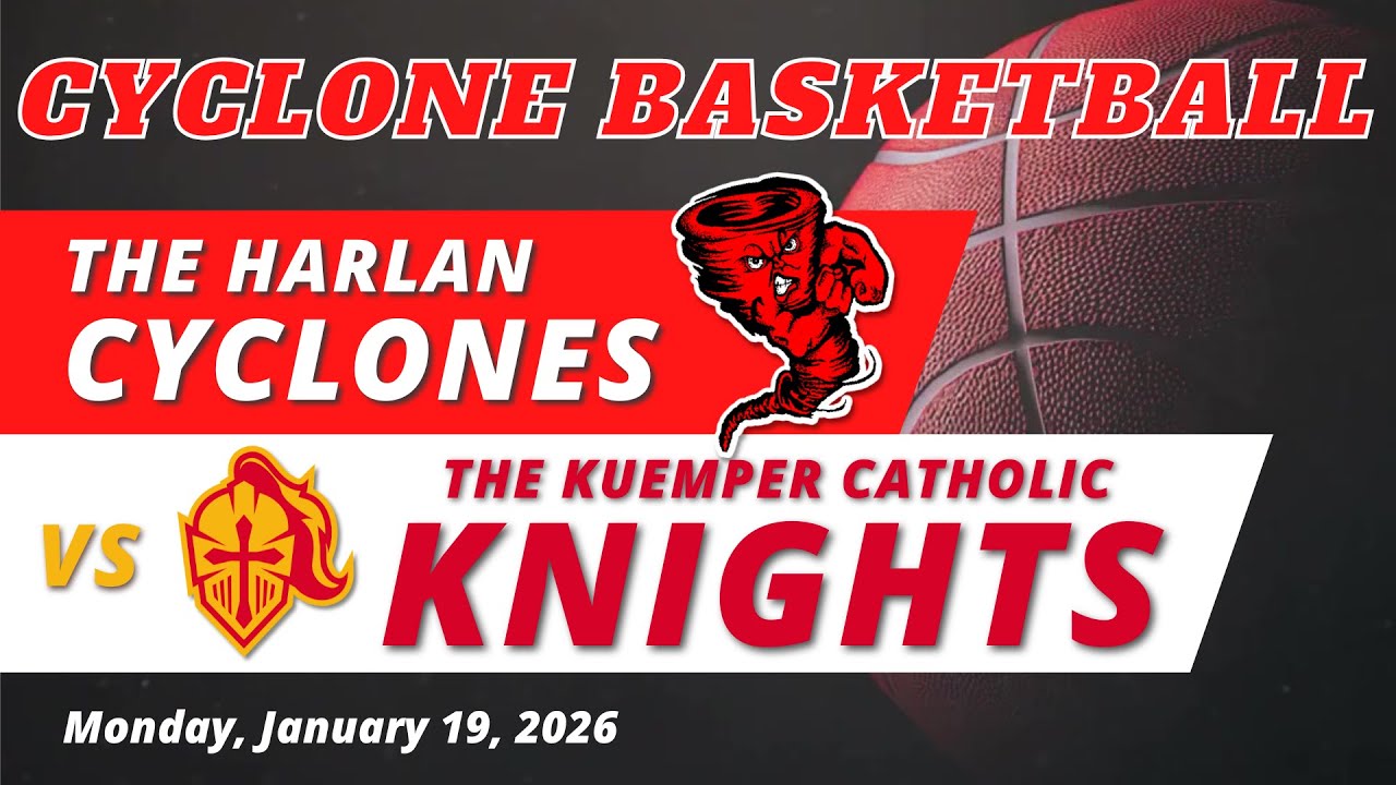 HCHS Girls Basketball - Harlan vs Kuemper - 1/19/26