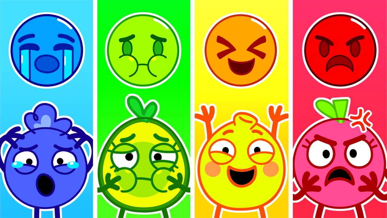 Baby Avocado Controls Feelings And Emotions 😡😂😭 || Learn Emotions with Pit & Penny Stories💖🥑