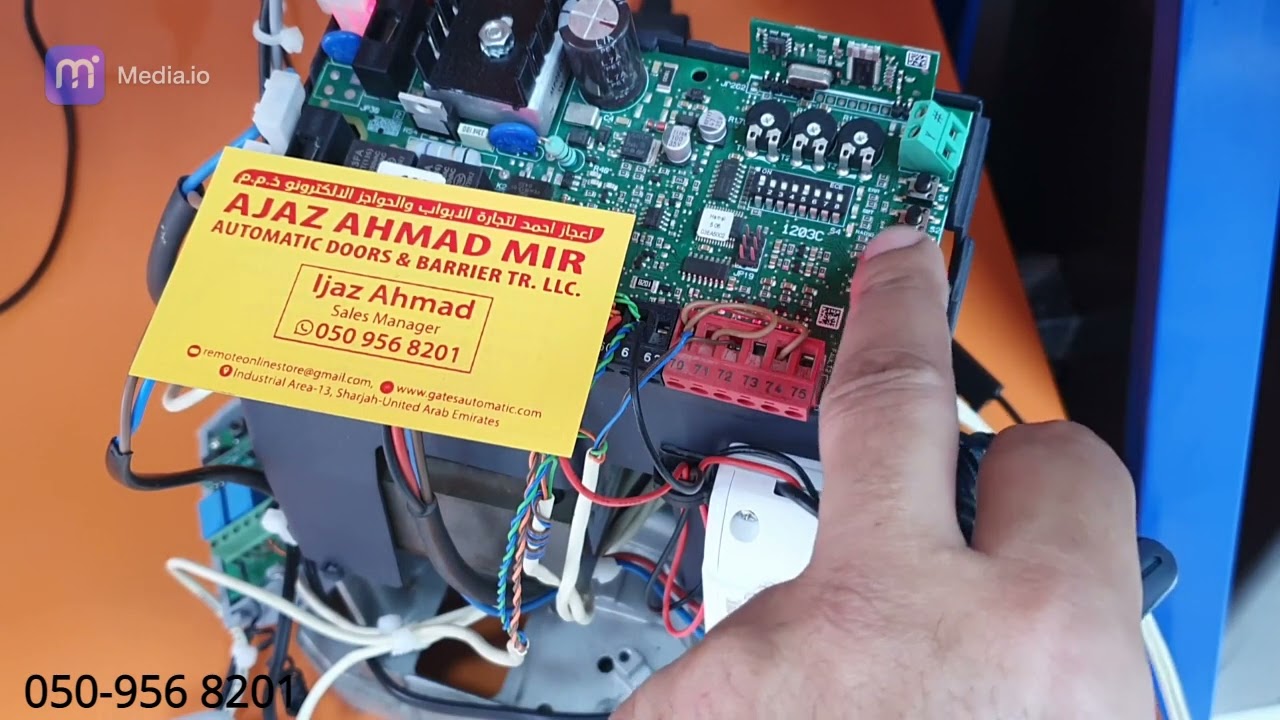 BFT Remote Programming in Bft Deimos 600 Kg in Dubai UAE 050-956 8201.