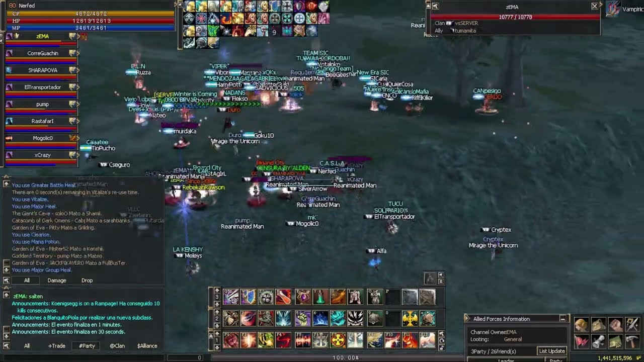 L2 Jade | Daily PvP (vsSERVER) #1