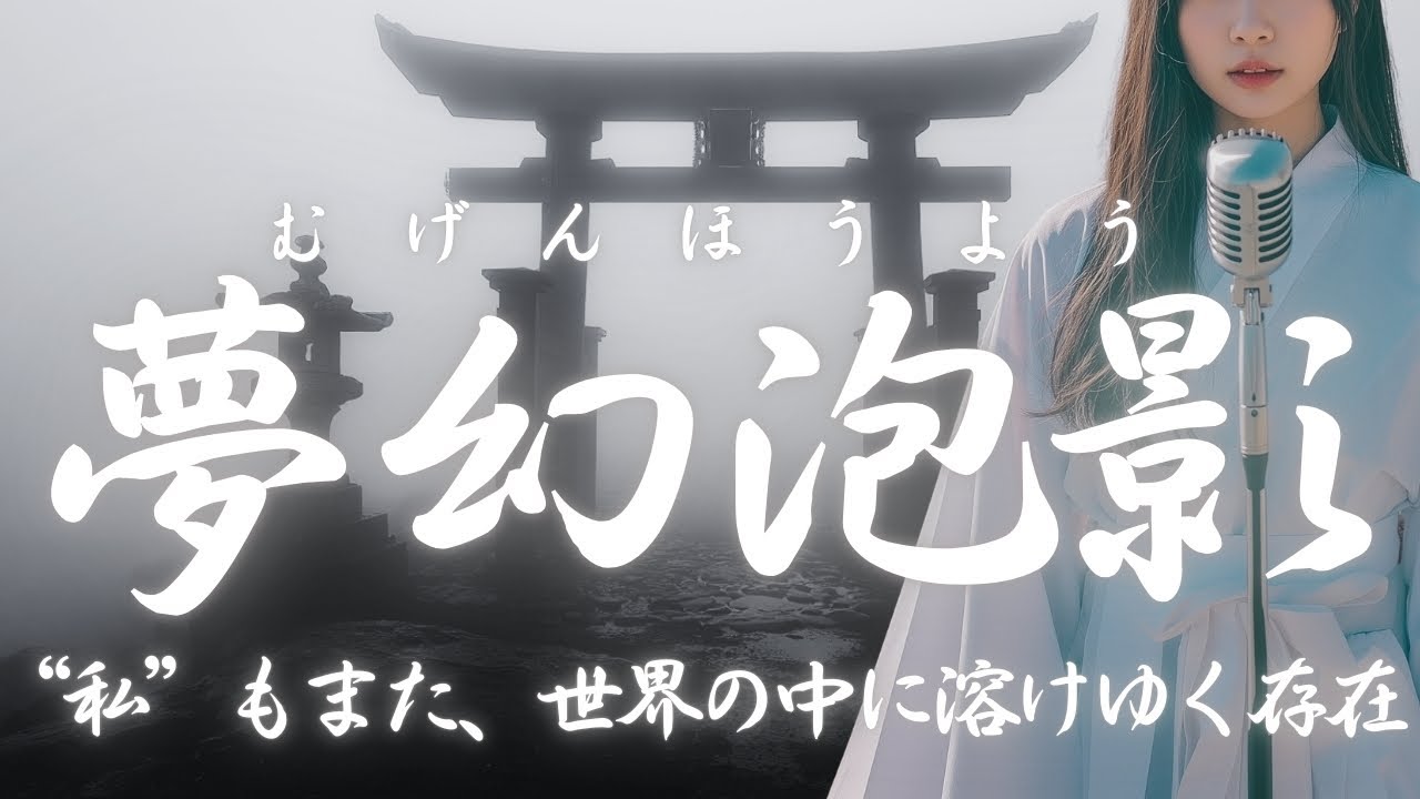 【日本の祈り歌】『夢幻泡影（むげんほうよう）』—定まらないから、世界は毎瞬、新しく見える。｜古風｜和風｜曲｜