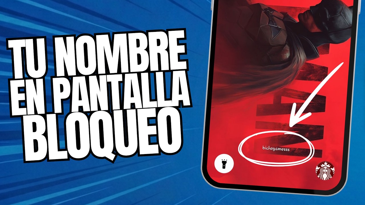 Cómo poner tu NOMBRE en la Pantalla de Bloqueo SAMSUNG (Sin Apps)