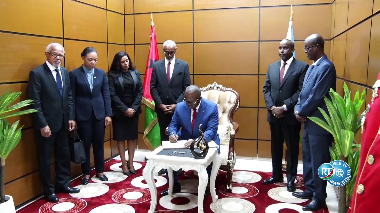 La Visite du Président de la Guinée-Bissau à Djibouti Télécom