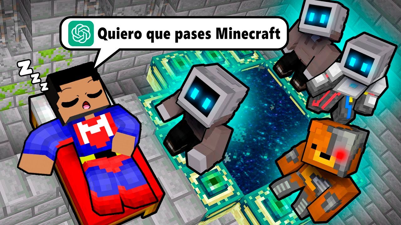 CREÉ UNA INTELIGENCIA ARTIFICIAL QUE PASA MINECRAFT POR MÍ 😱💻