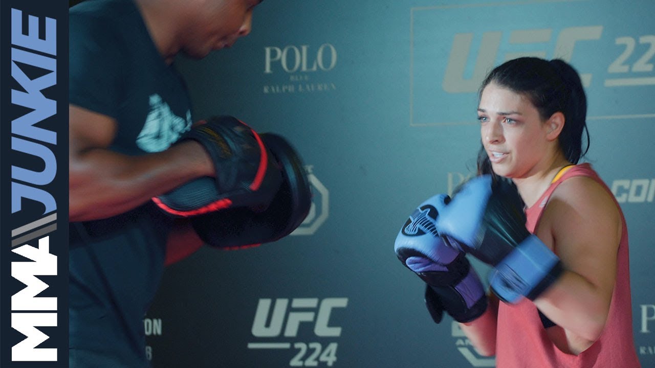 UFC 224: Mackenzie Dern open workout highlight